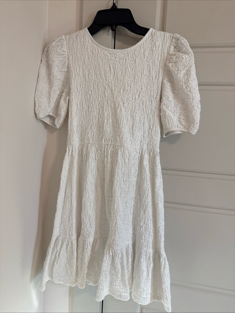 GB Slip On White Mini Dress XS